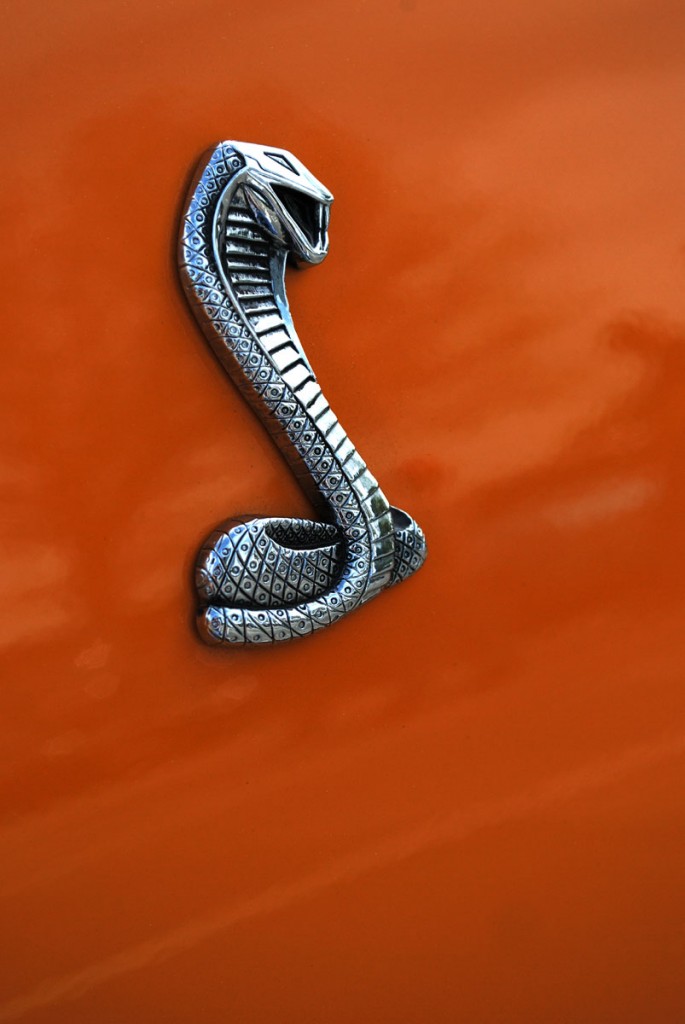 Carroll Shelby Ford Mustang Cobra Sign