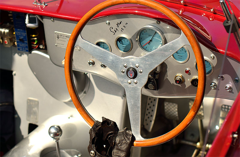 Maserati 450S Cockpit