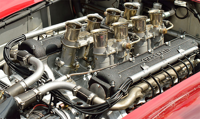 Maserati 450S 4.478 Liter V8 Motor