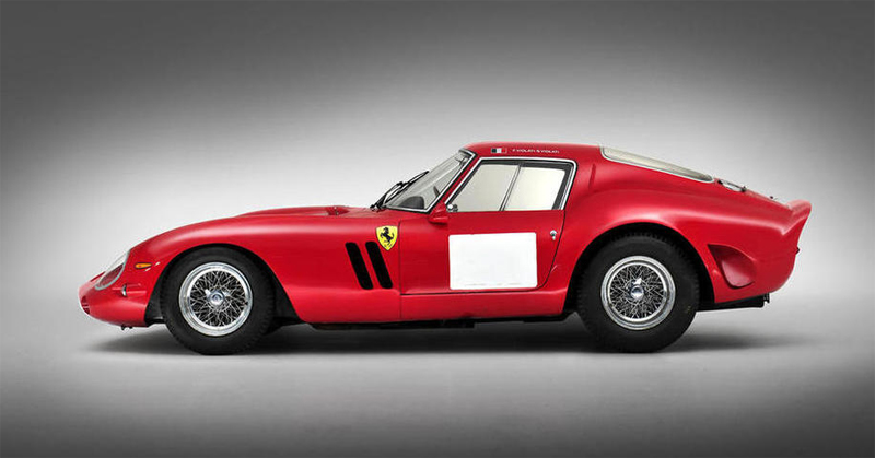 1962-63 Ferrari 250 GTO Berlinetta Seitenansicht. Photo Bonhams Auctioneers.