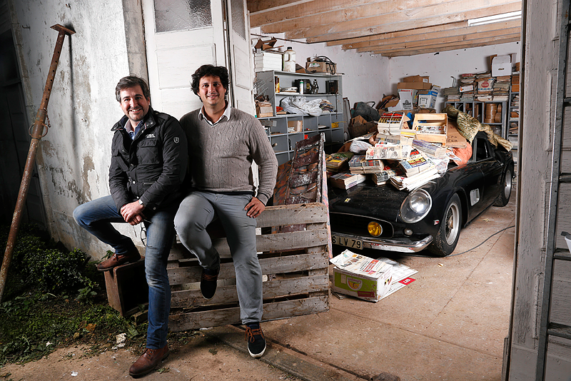 Matthieu Lamoure und Pierre Novikoff, Oldtimerexperten von Arturial ©Artcurial