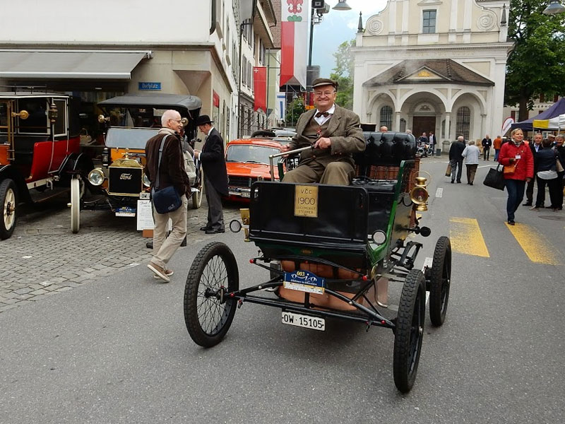 Oldtimer in Obwalden 2015 VCC 1900. Foto Copyright Ruedi Mueller