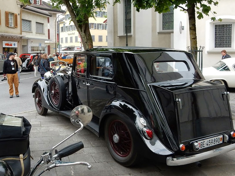 Oldtimer in Obwalden 2015 Rundgang. Foto copyright Ruedi Mueller