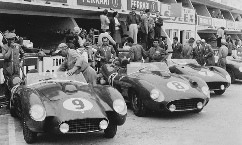 1957 Ferrari 335 Sport Scaglietti 24 Stunden Le Mans 1957. Photo Artcurial Motorcars
