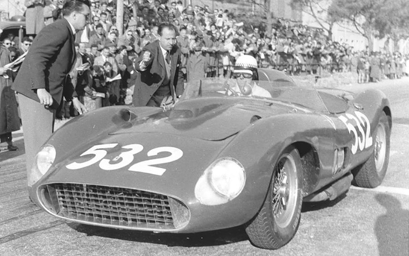 1957 Ferrari 335 Sport Scaglietti Mille Miglia 1957. Photo Artcurial Motorcars/Ted Walkers