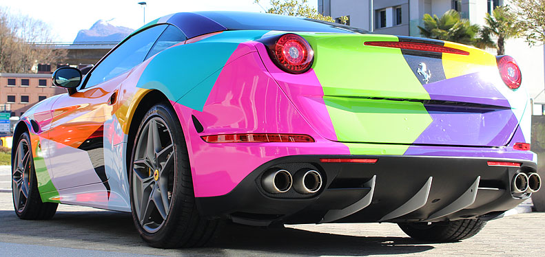 Ferrari California T by Marco Casentini von hinten