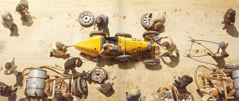 Als eine Frau Das Ruder übernahm. Foto Delius Klasing