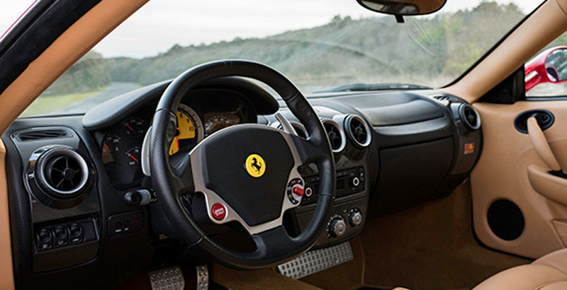 Ferrari F430 F1 Coupe Cockpit