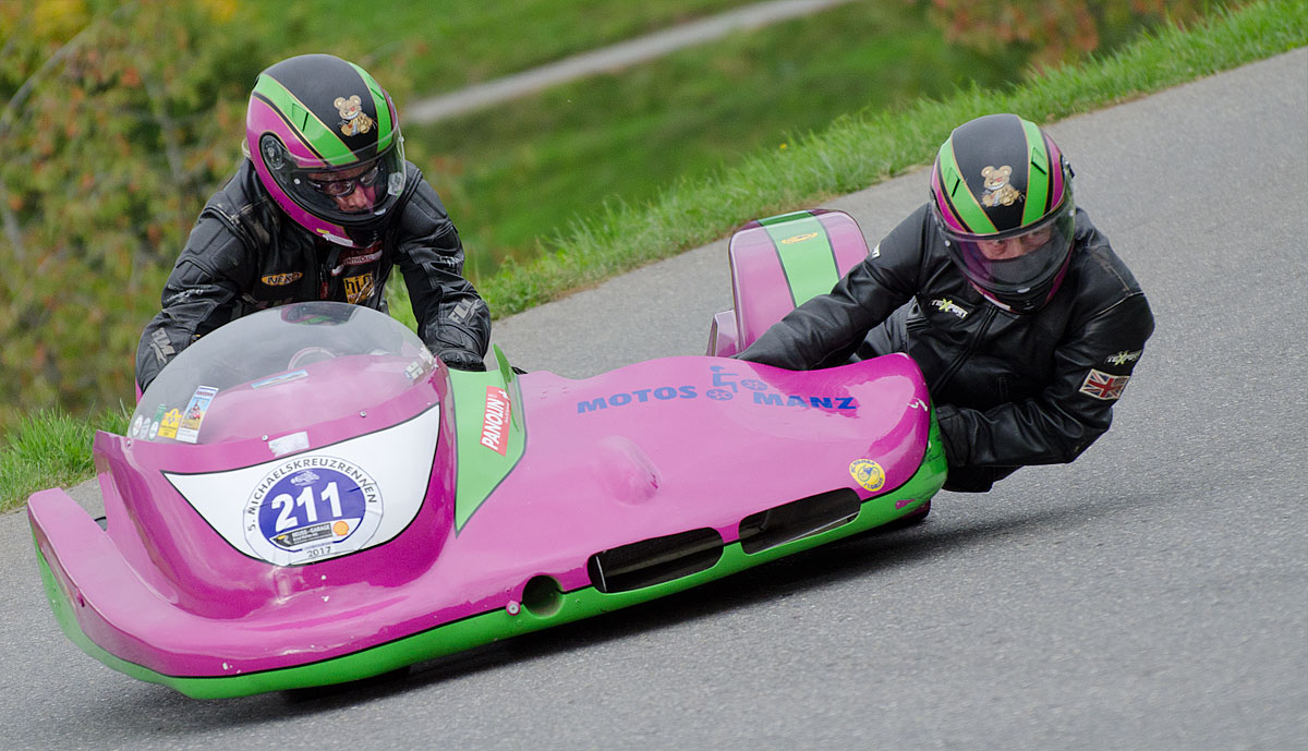 Urs Manz mit Beifahrer Bruno Löpfe im LCR König Renngespann aus dem Jahre 1976. 700 ccm3, 4 Zylinder mit 120 PS.