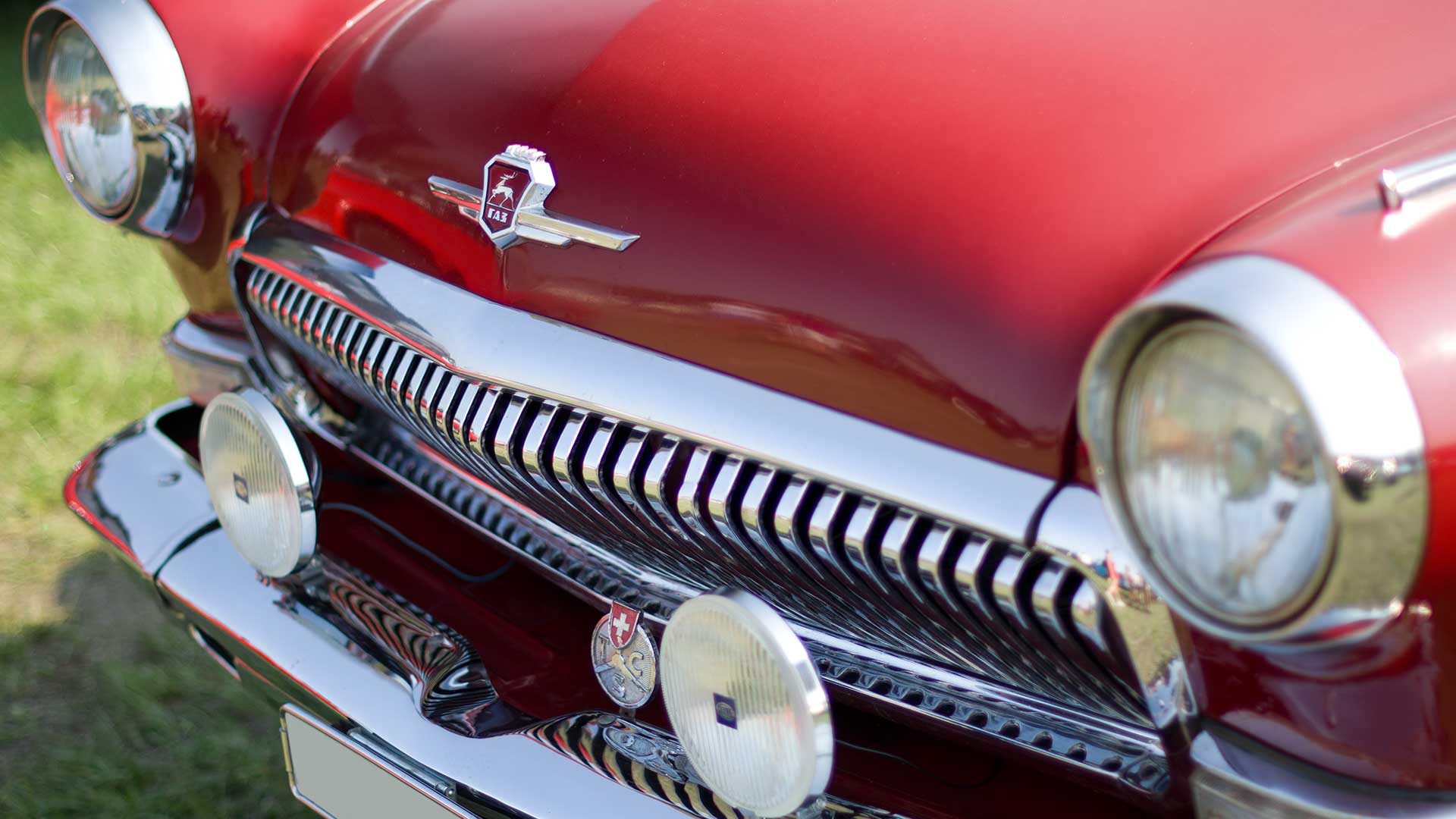 Die Wolga zu Gast am Oldtimer Sunday Morning