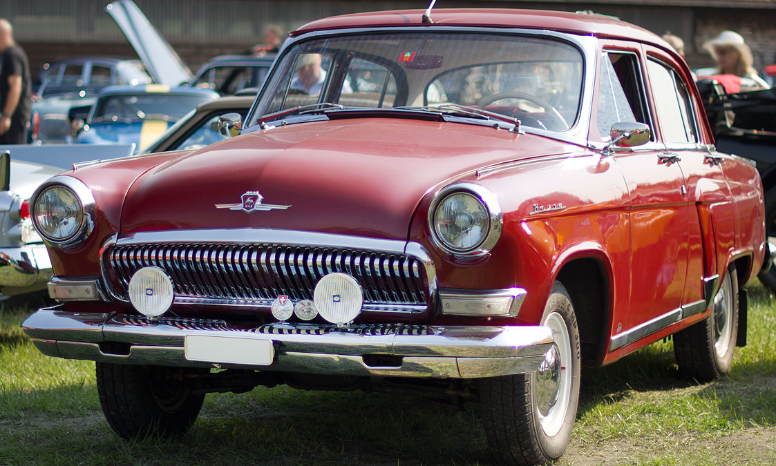 Die Wolga zu Gast am Oldtimer Sunday Morning