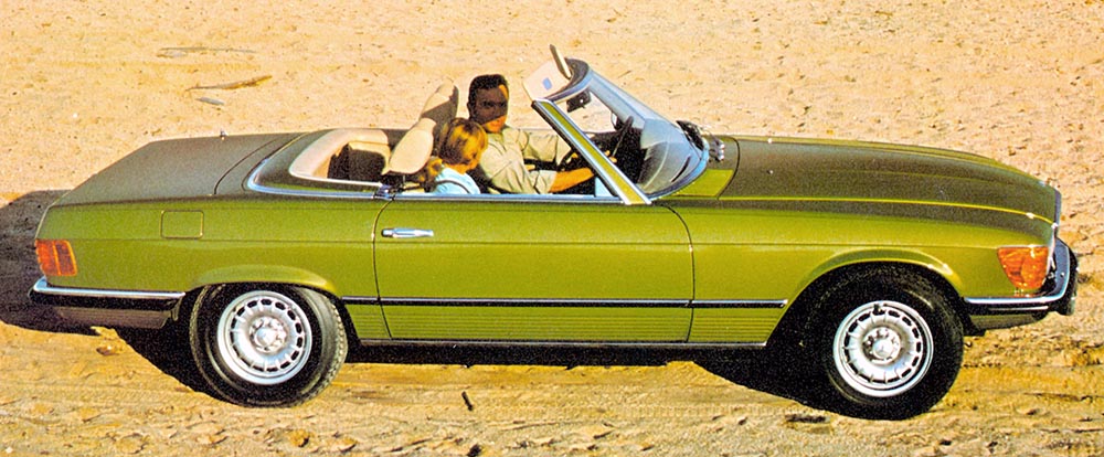 50 Ar Med Mercedes Benz 280 Sl Til 560 Sl Carpixx S Oldtimer Blog