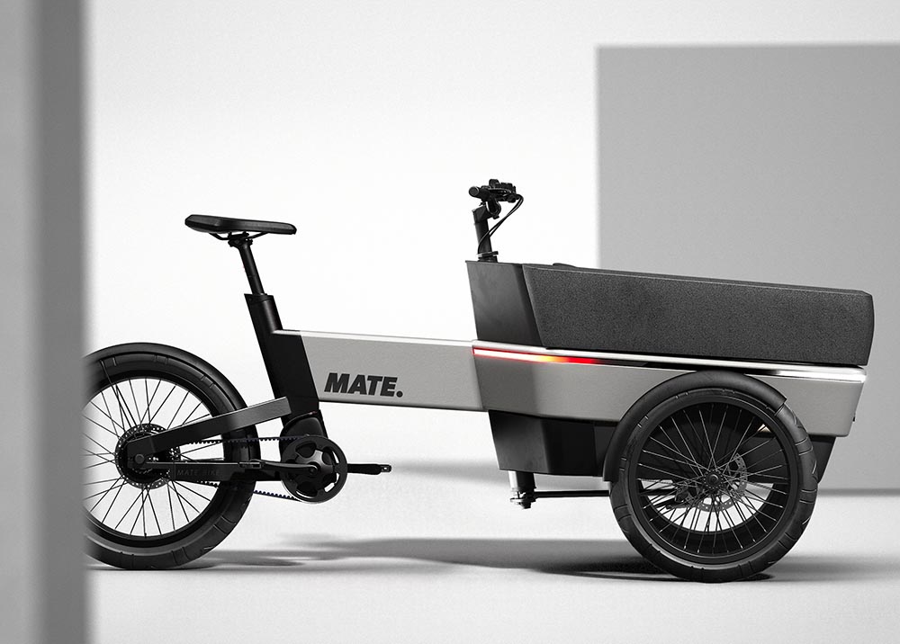 Dreirad Cargo-Bike Mate.SUV: Stylish and practical | carpixx